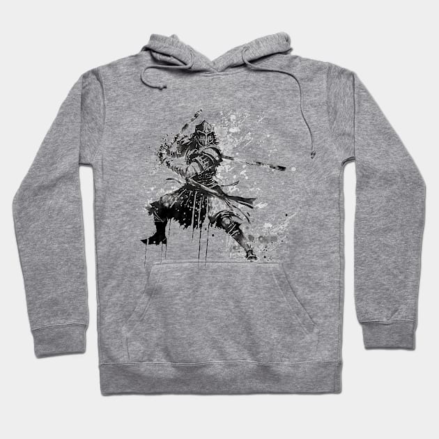 Ninja Warrior Shinobi Martial arts Sumie Hoodie by geekmethat